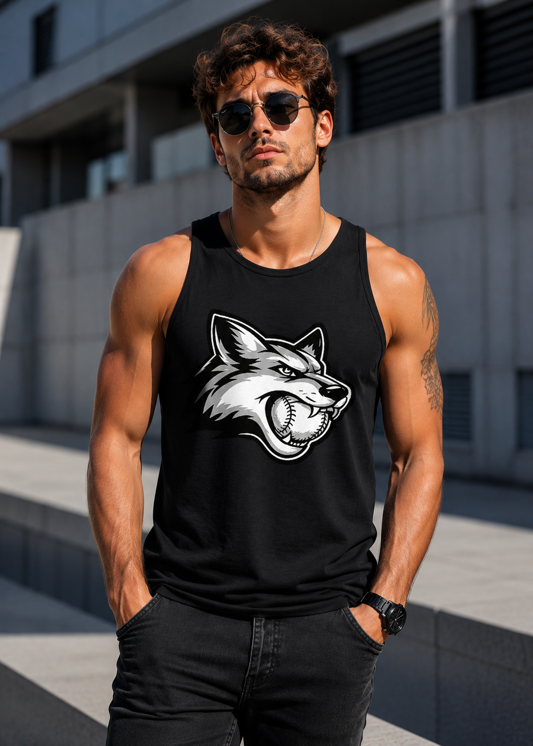 Classic Coyote Tank - Men's