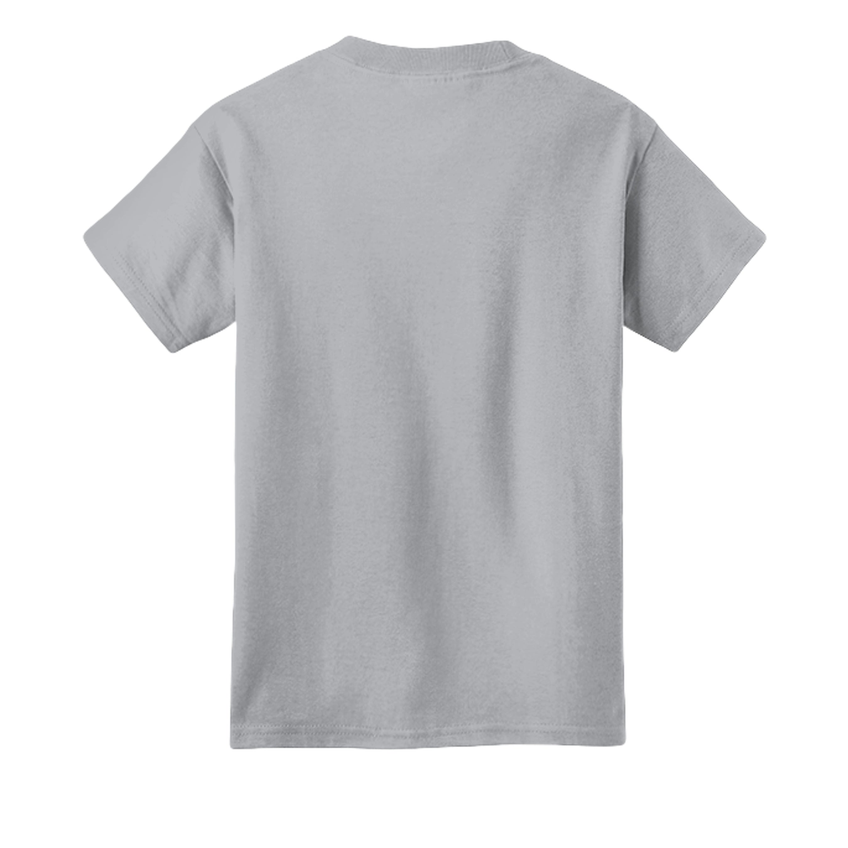 Solid Athletic Grey - 3001Y - BACK